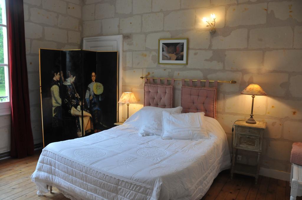 Bed and Breakfast Chateau De La Chaussee Brain-sur-Allonnes Exterior foto